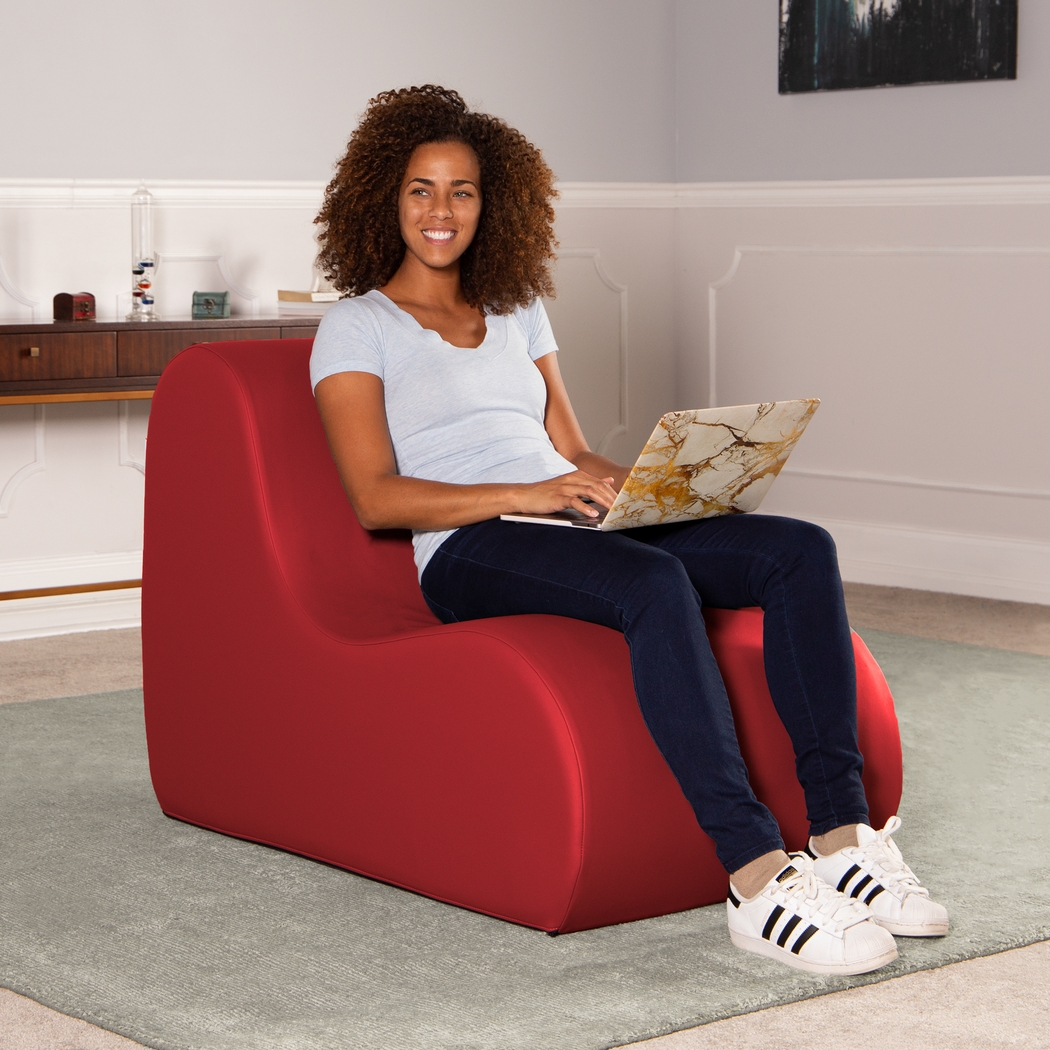 Kids Tamiko Red Large Chair - Thumbnail - Image 2