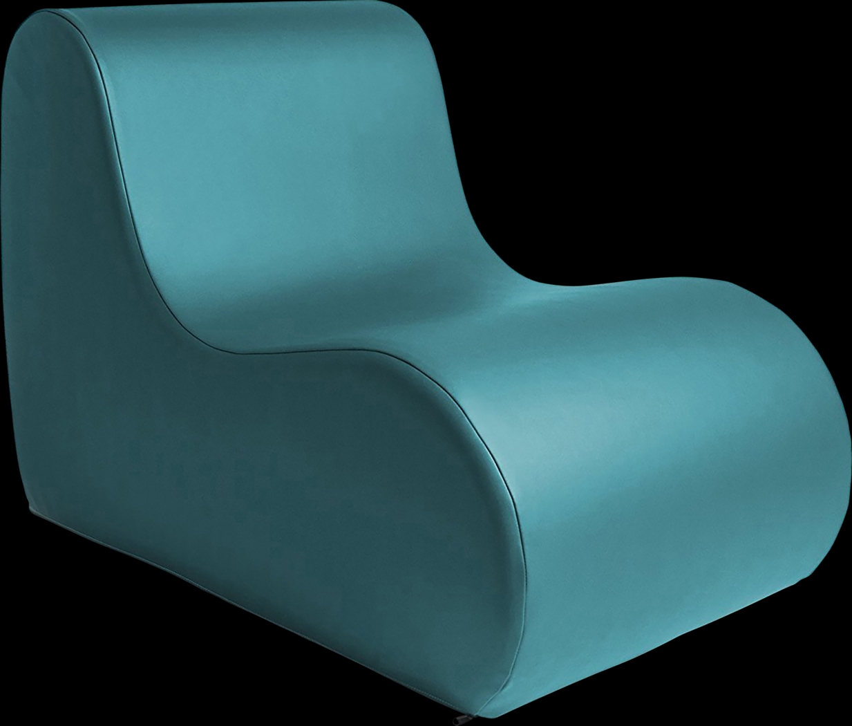 Kids Tamiko Turquoise Large Chair - Thumbnail - Image 1