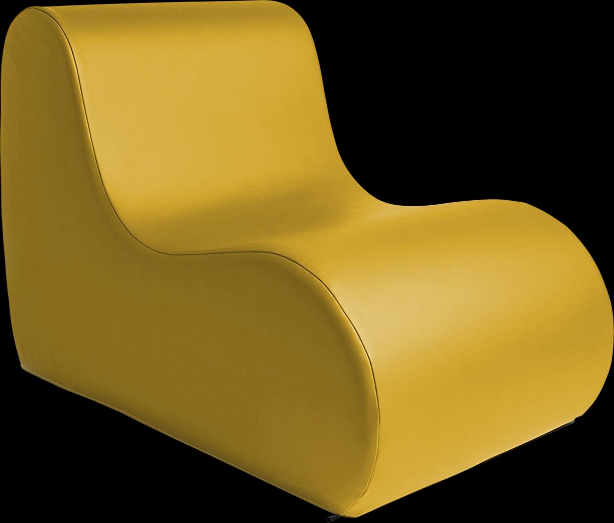 Kids Tamiko Yellow Large Chair - Thumbnail - Image 1