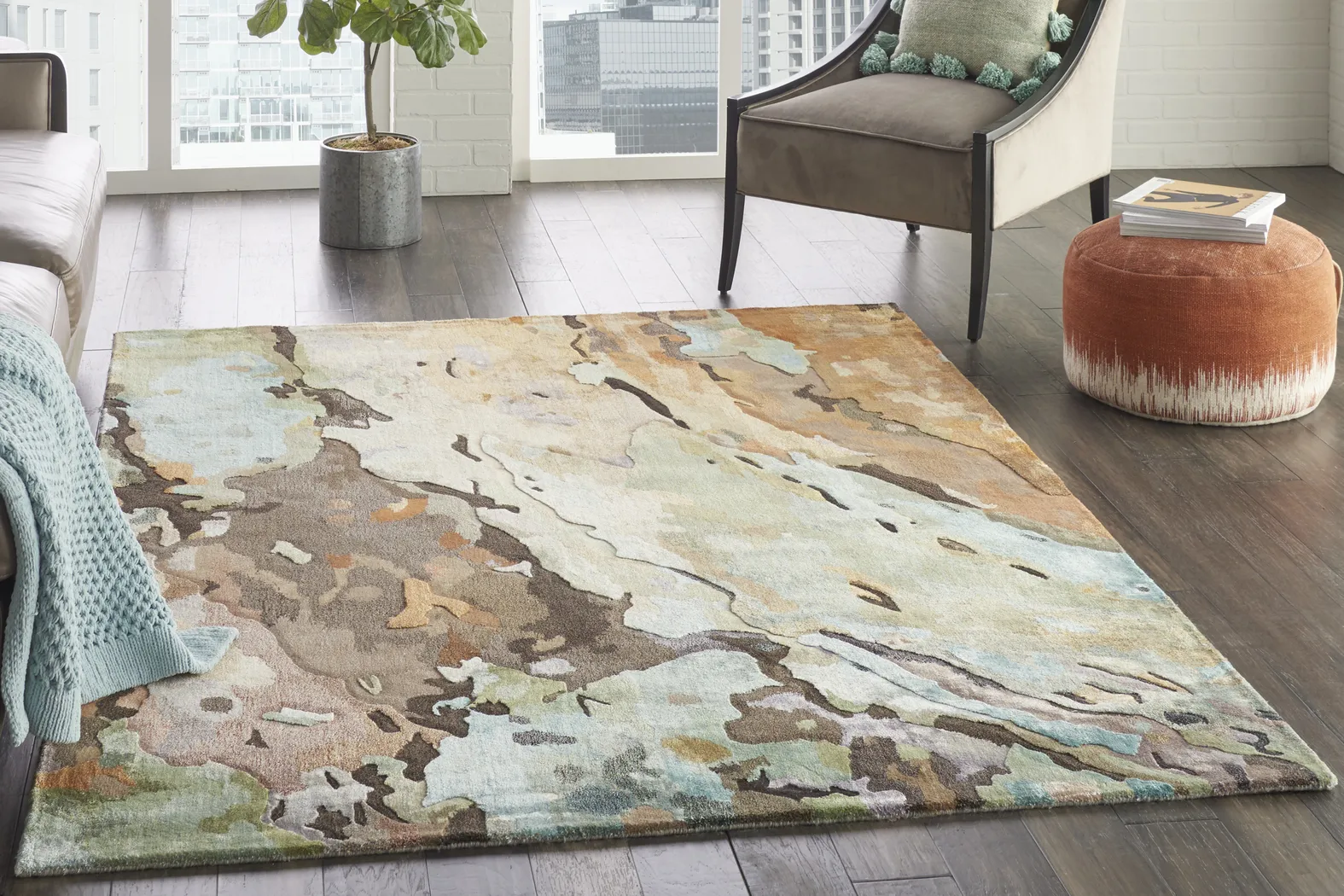 Tamila Multi 8'6 x 11'6 Rug - Thumbnail - Image 8