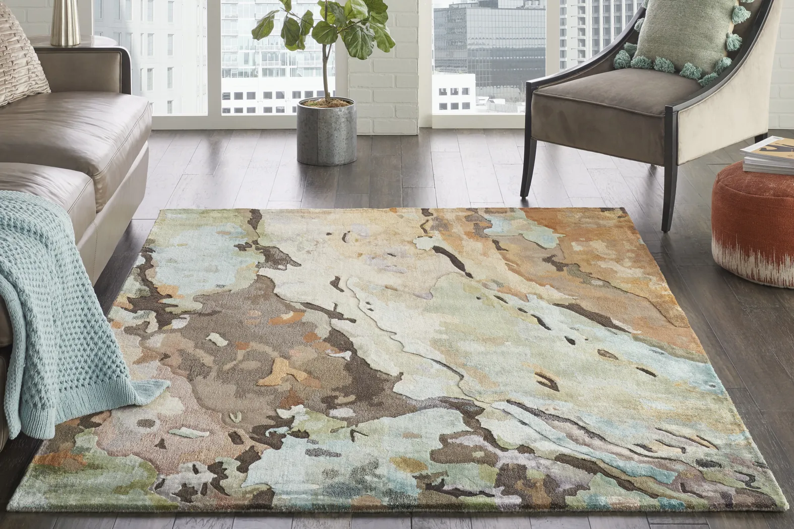 Tamila Multi 8'6 x 11'6 Rug - Thumbnail - Image 9