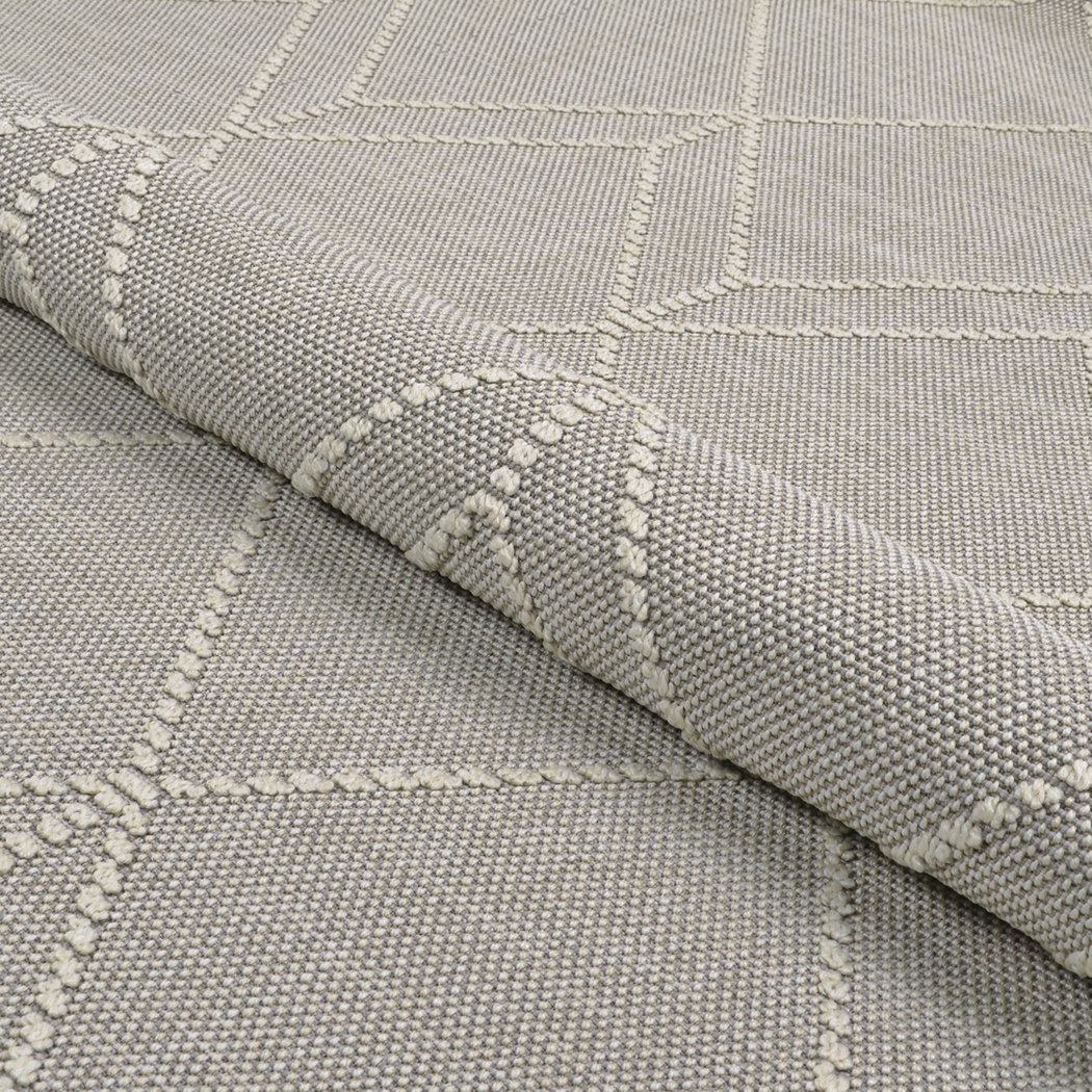 Tamiya Dove Gray 5'3 x 7'6 Indoor/Outdoor Rug - Thumbnail - Image 5