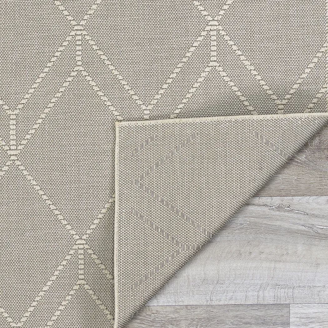 Tamiya Dove Gray 7'10 x 9'10 Indoor/Outdoor Rug - Thumbnail - Image 2