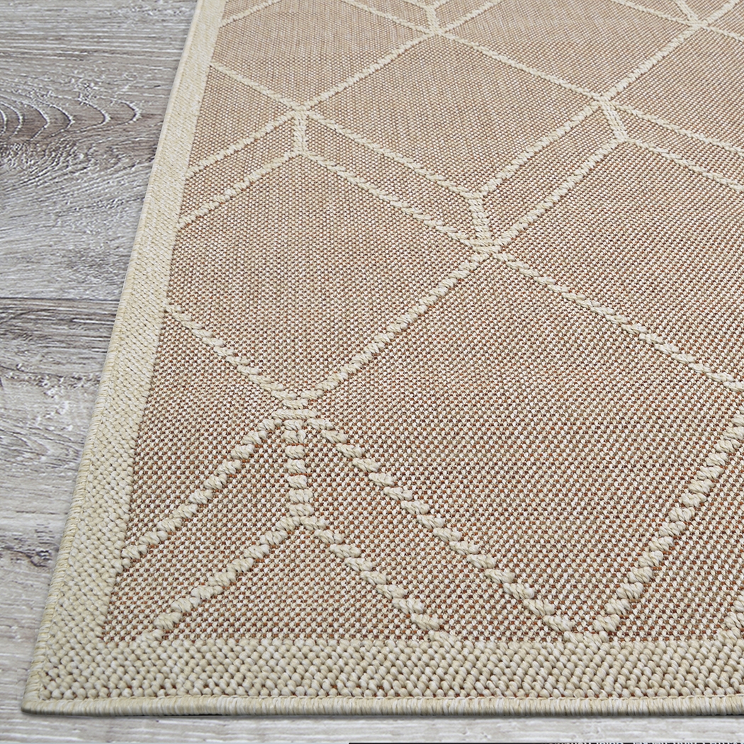 Tamiya Terracotta 5'3 x 7'6 Indoor/Outdoor Rug - Thumbnail - Image 4