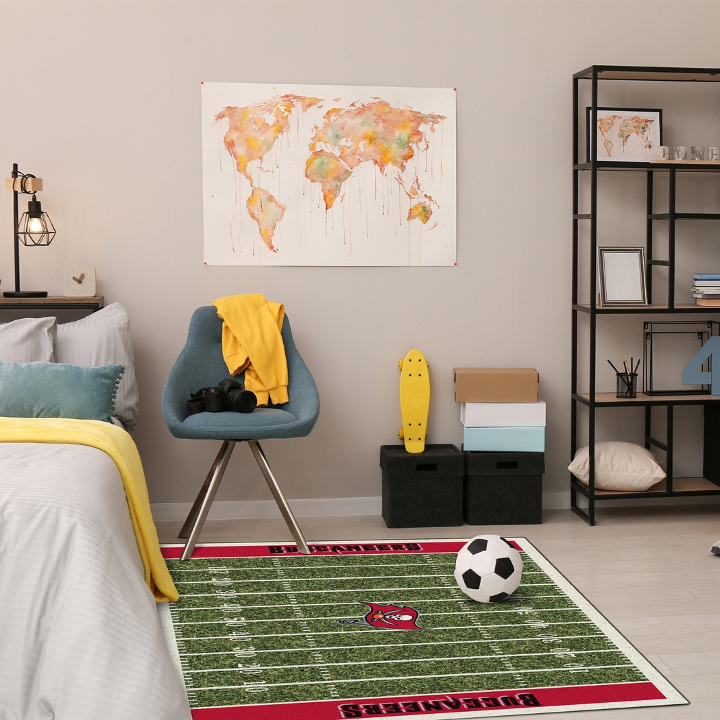 Tampa Bay Buccaneers Green 4' x 6' Rug - Thumbnail - Image 2