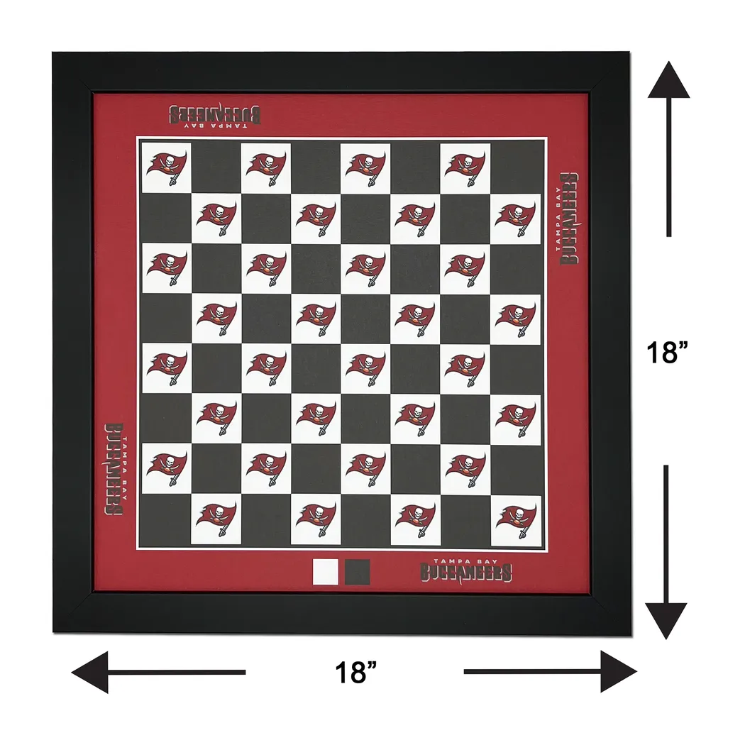 Tampa Bay Buccaneers Wall Chess Set - Thumbnail - Image 5