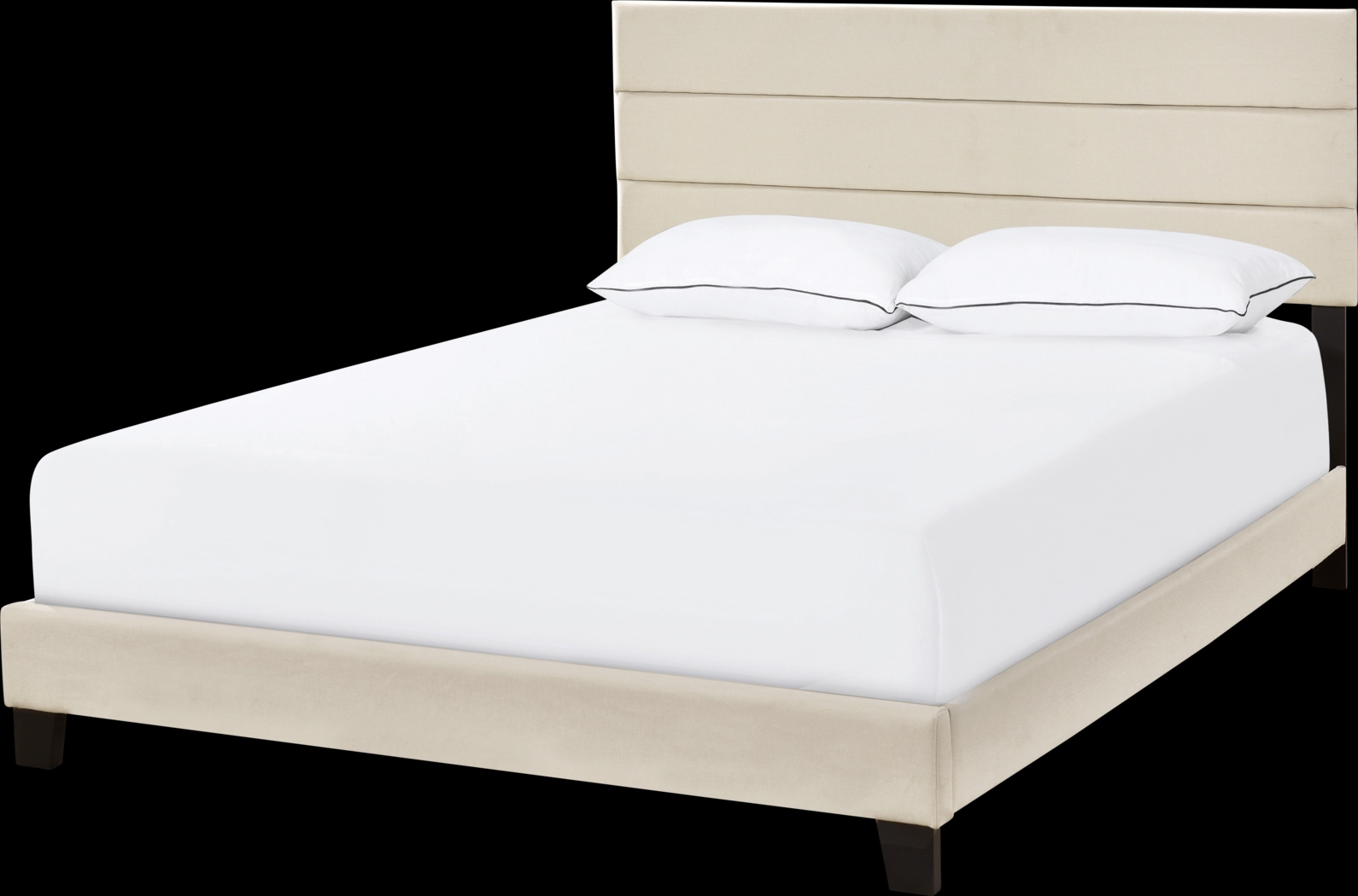 Tampania Beige Queen Bed - Thumbnail - Image 4