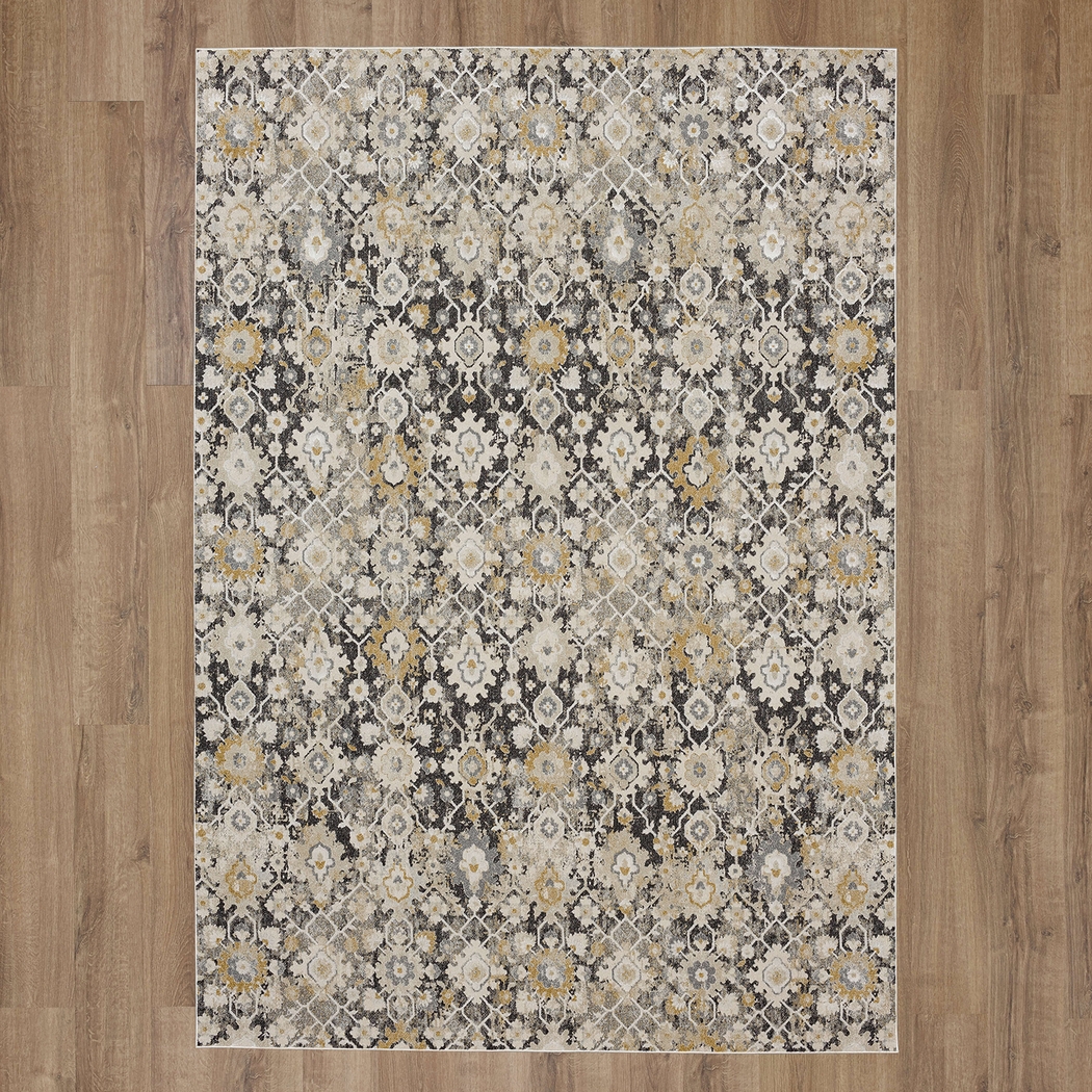 Tamwick Gray 5' x 7'6 Rug - Thumbnail - Image 4