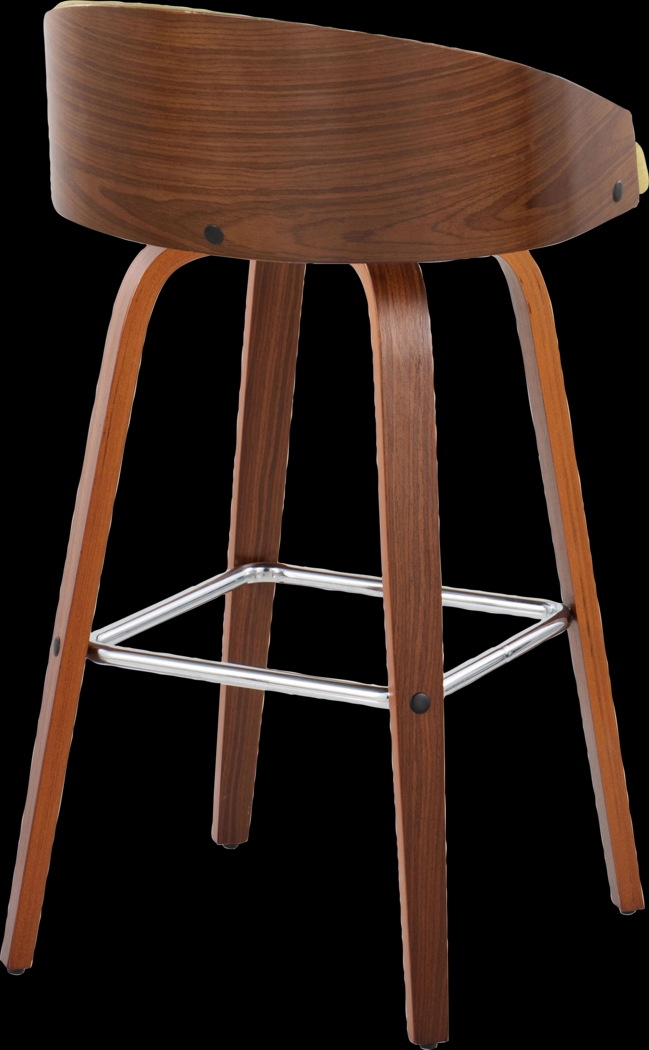 Tanacross Green Swivel Barstool, Set of 2 - Thumbnail - Image 7