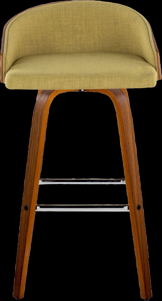 Tanacross Green Swivel Barstool, Set of 2 - Thumbnail - Image 10