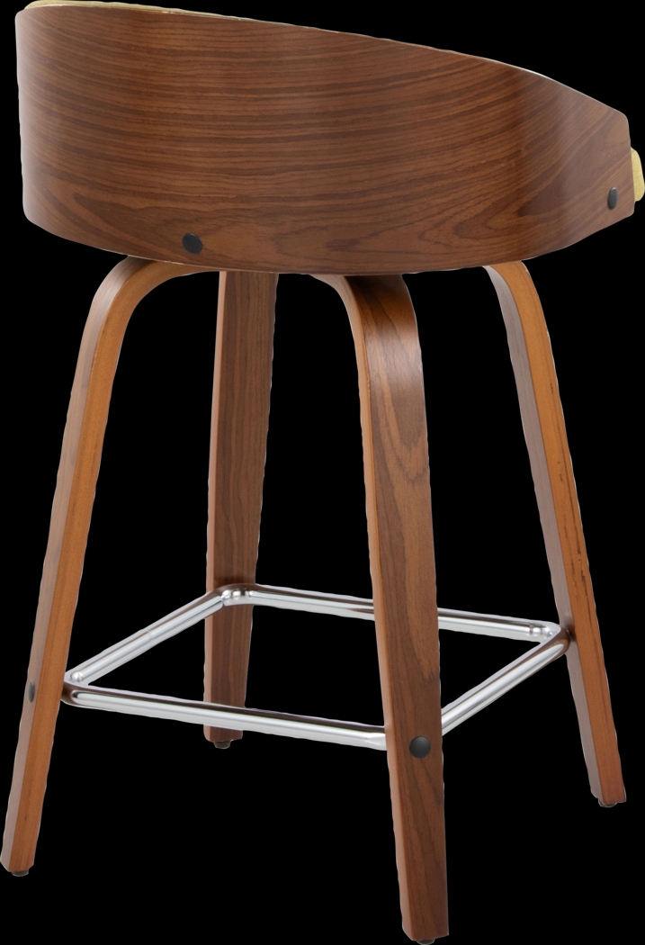 Tanacross Green Swivel Counter Height Stool, Set of 2 - Thumbnail - Image 8