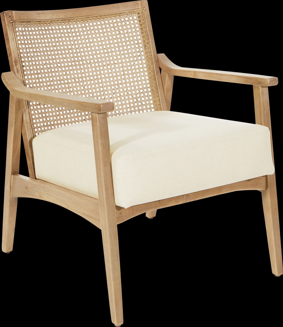 Tanalin Natural Accent Chair - Thumbnail - Image 1