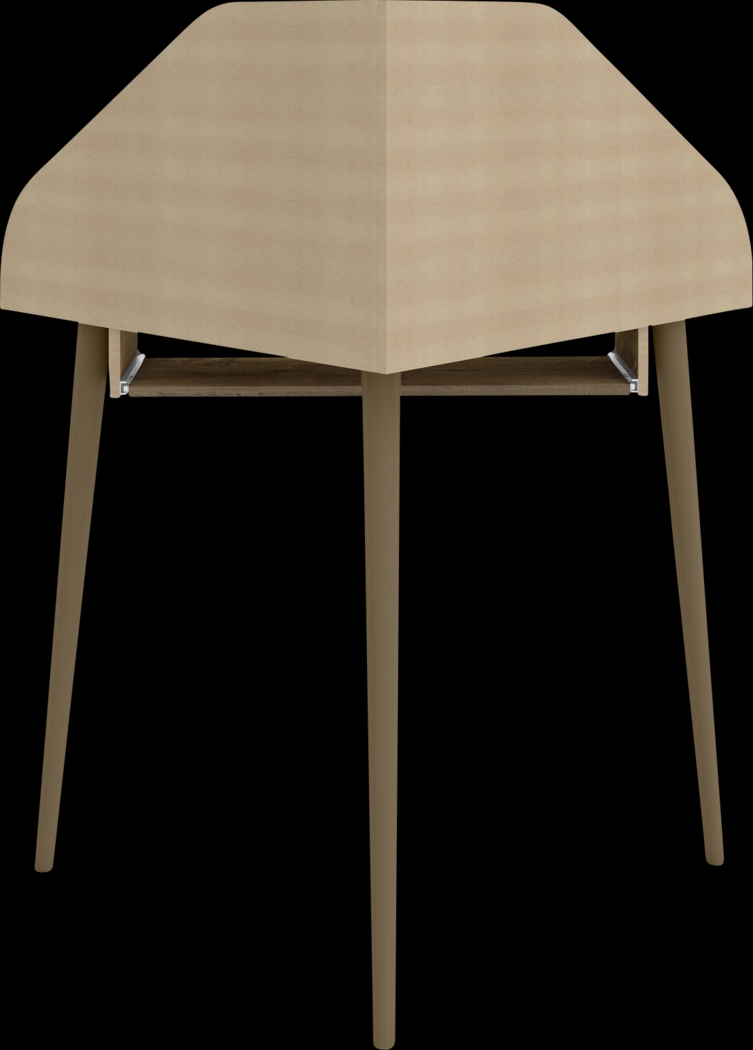 Tanbark Chestnut Corner Desk - Thumbnail - Image 2