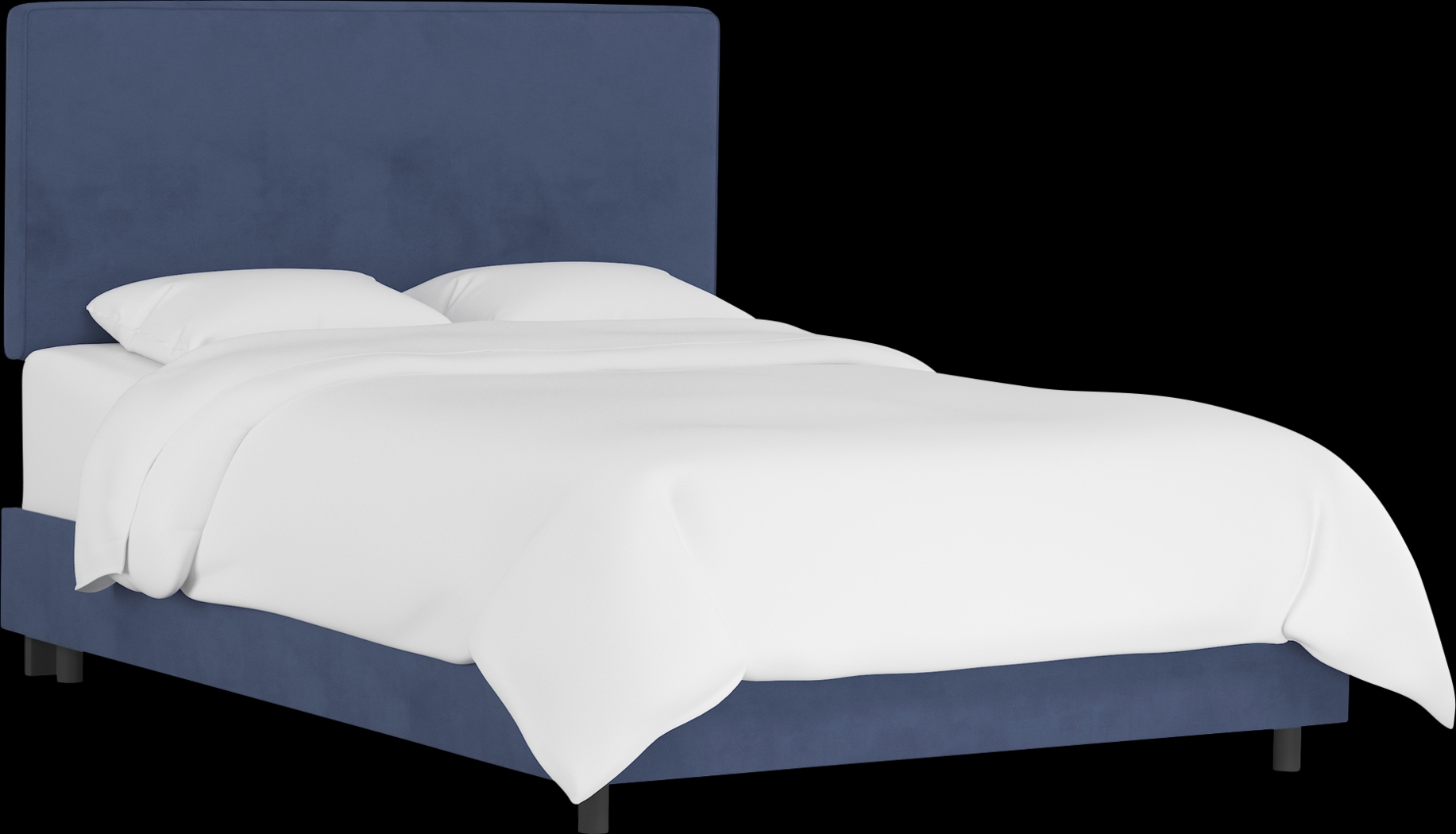 Tangere Blue King Upholstered Bed - Thumbnail - Image 1