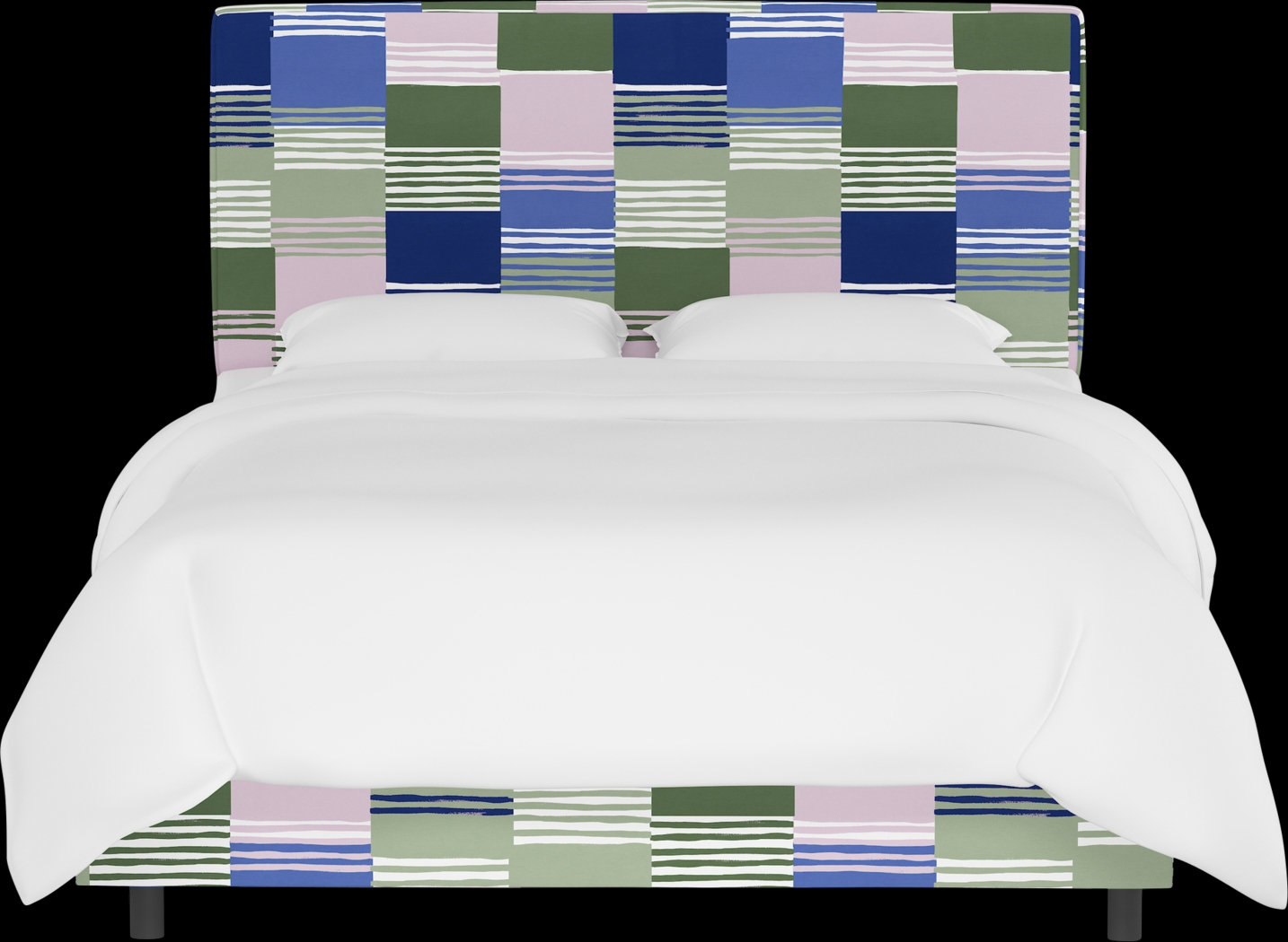 Tangere Lilac Queen Upholstered Bed - Thumbnail - Image 2