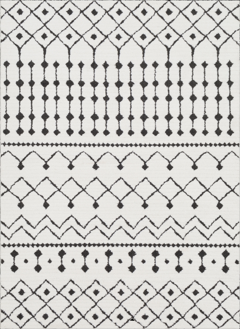 Tanlaw Black 5'3 x 7'3 Rug - Thumbnail - Image 1