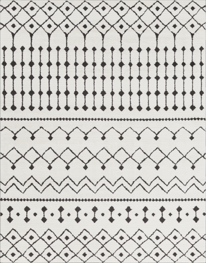 Tanlaw Black 6'7 x 9'6 Rug - Thumbnail - Image 1