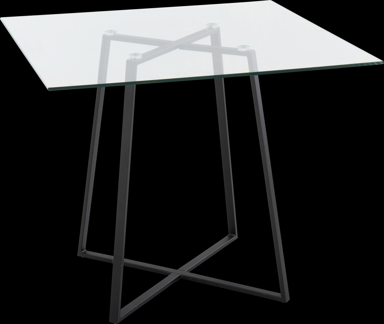 Tanrac I Black Dining Table - Thumbnail - Image 1