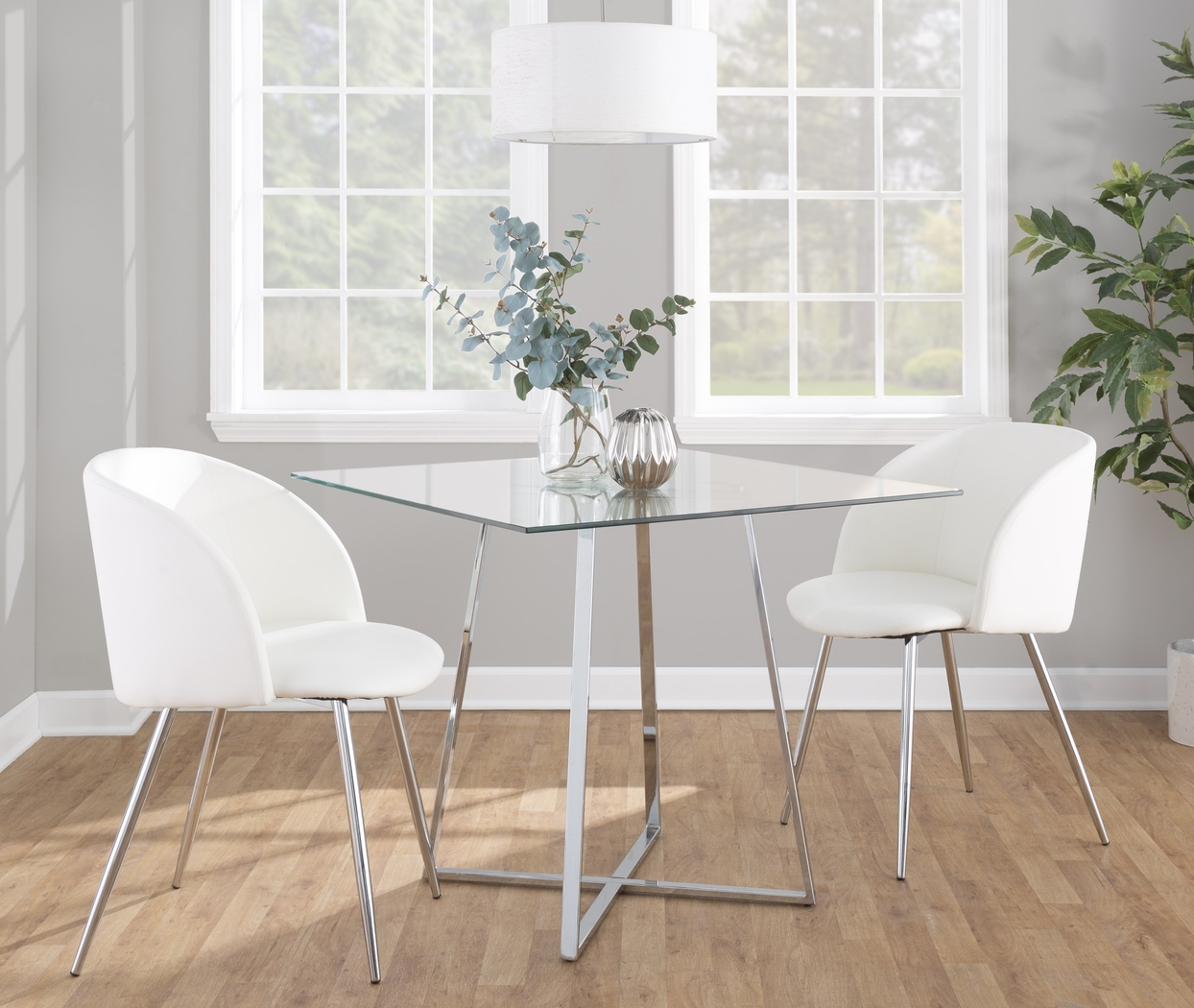 Tanrac I Chrome Dining Table - Thumbnail - Image 2