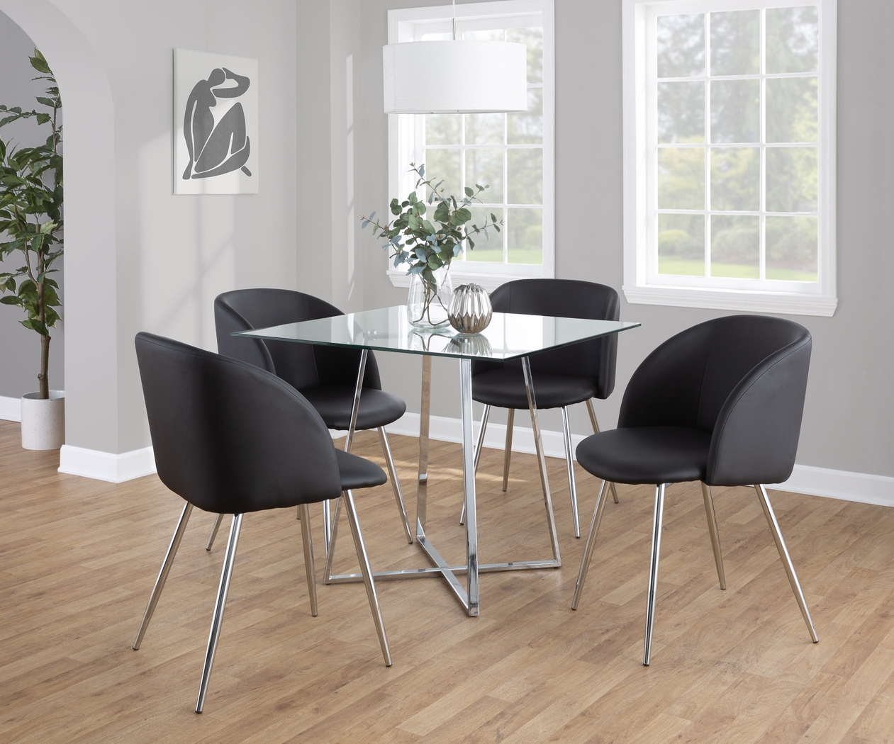Tanrac I Chrome Dining Table - Thumbnail - Image 7