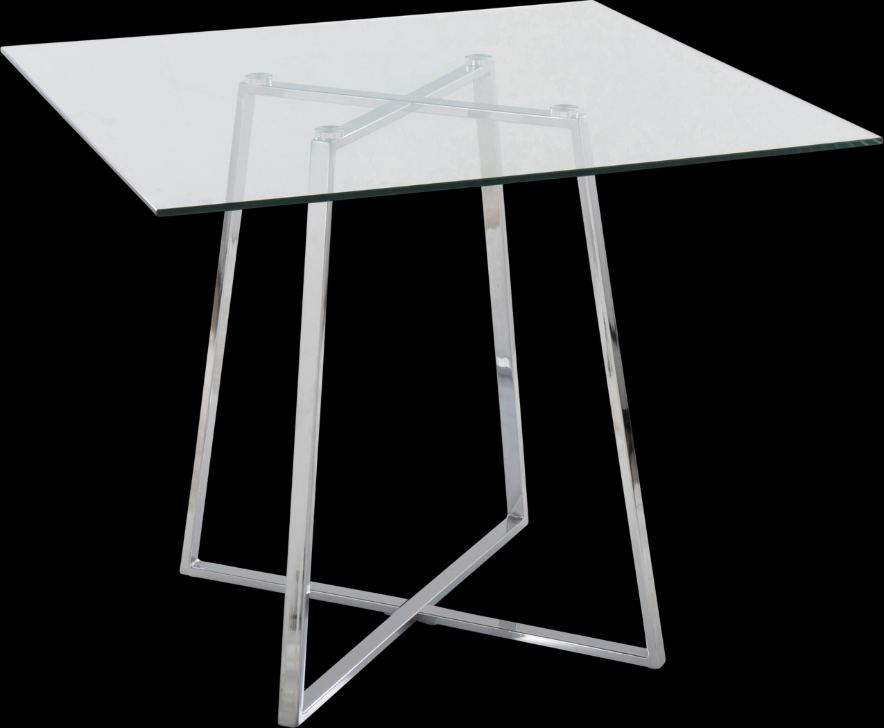 Tanrac I Chrome Dining Table - Thumbnail - Image 1