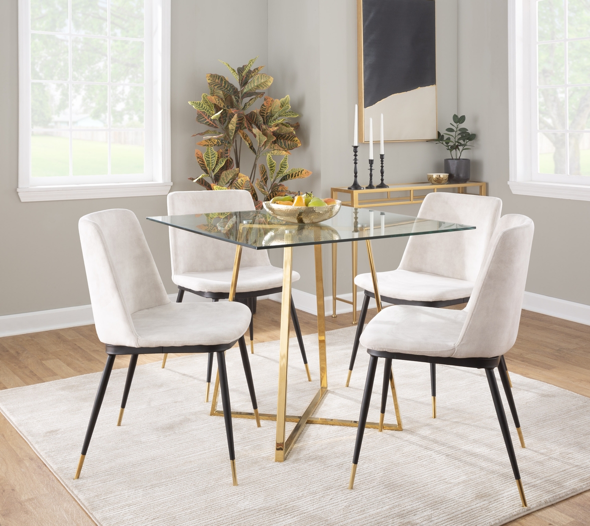 Tanrac I Gold Dining Table - Thumbnail - Image 2