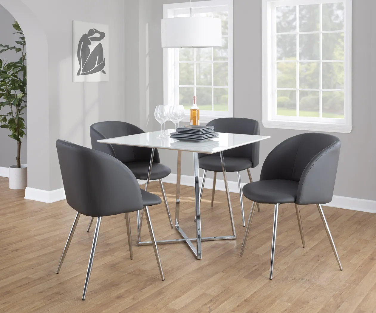 Tanrac II Chrome Dining Table - Thumbnail - Image 7