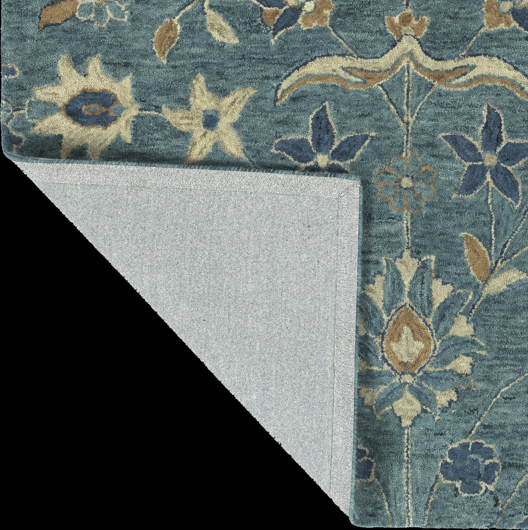 Tanulia Blue 5' x 7'9 Rug - Thumbnail - Image 5