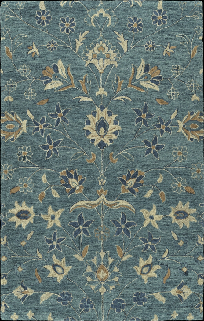 Tanulia Blue 5' x 7'9 Rug - Thumbnail - Image 1