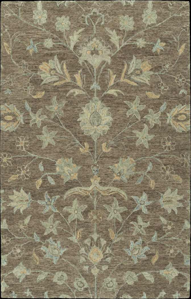 Tanulia Brown 8' x 10' Rug - Thumbnail - Image 1