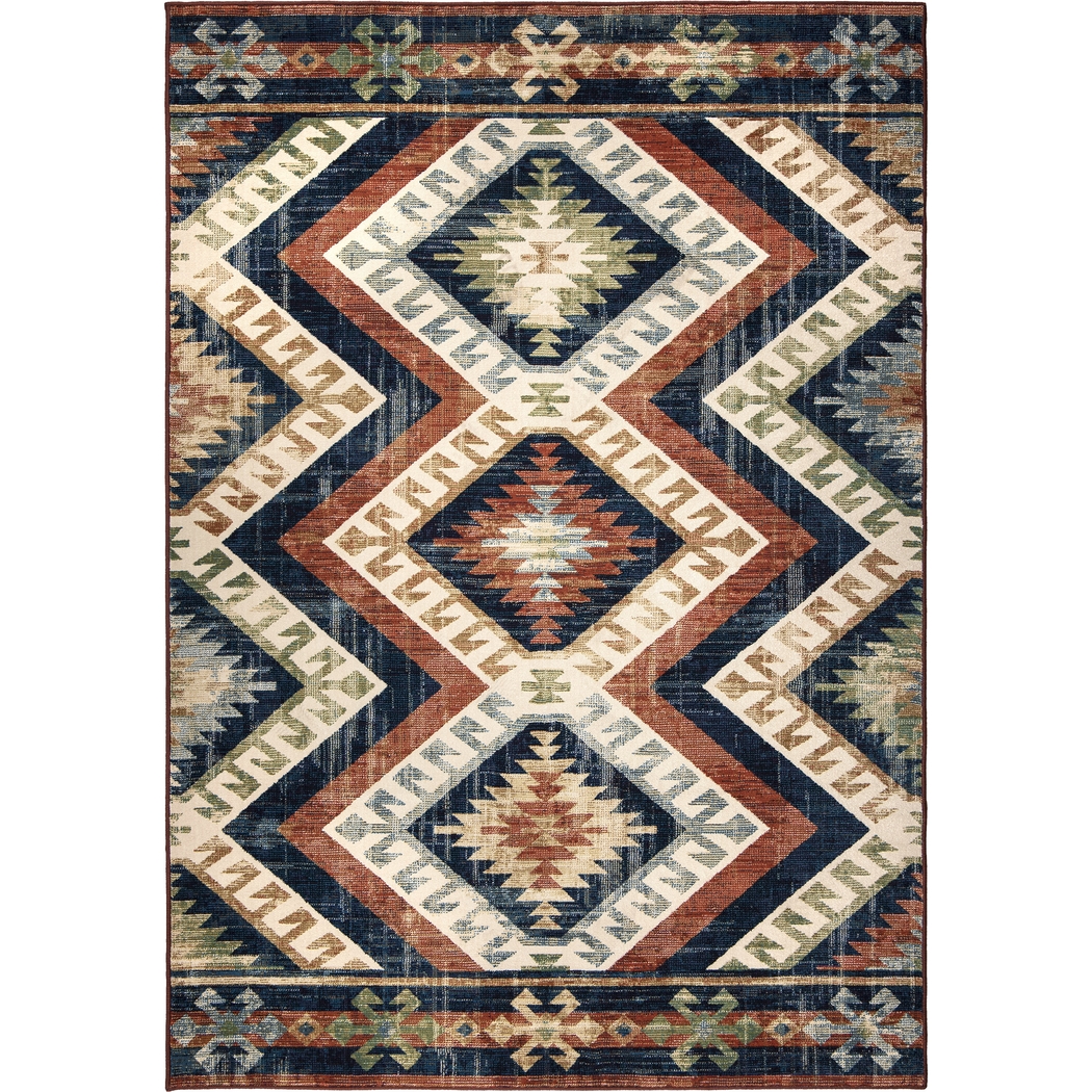 Tapestry Lane Red 7'10 x 10' Rug - Thumbnail - Image 1