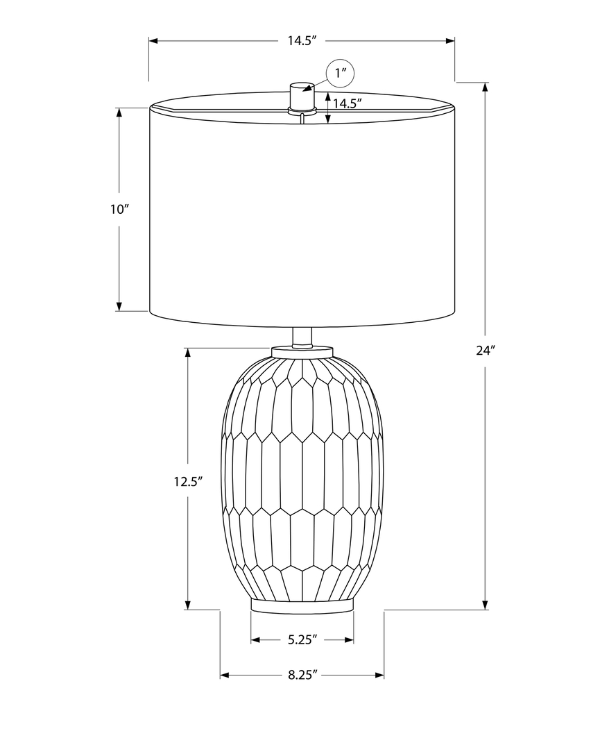 Tappan Cove Cream Lamp - Thumbnail - Image 7