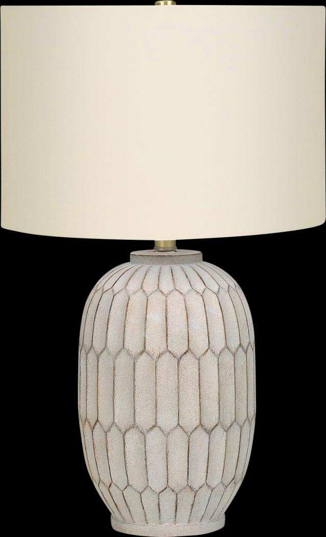 Tappan Cove Cream Lamp - Thumbnail - Image 1