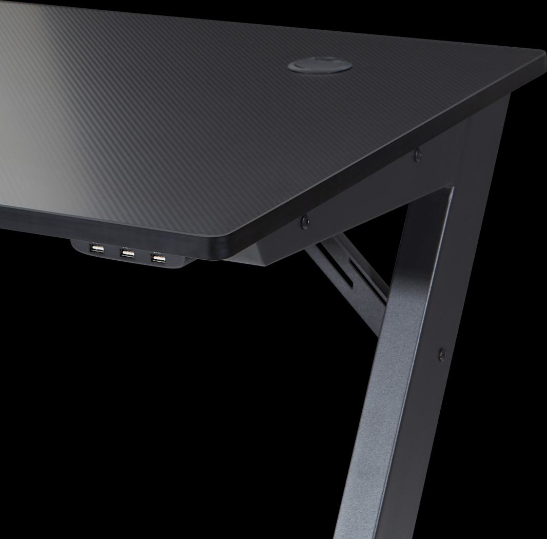 Taraia Black Gaming Desk - Thumbnail - Image 6