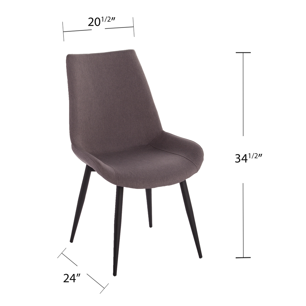 Taralane Gray Dining Chair, Set of 2 - Thumbnail - Image 7