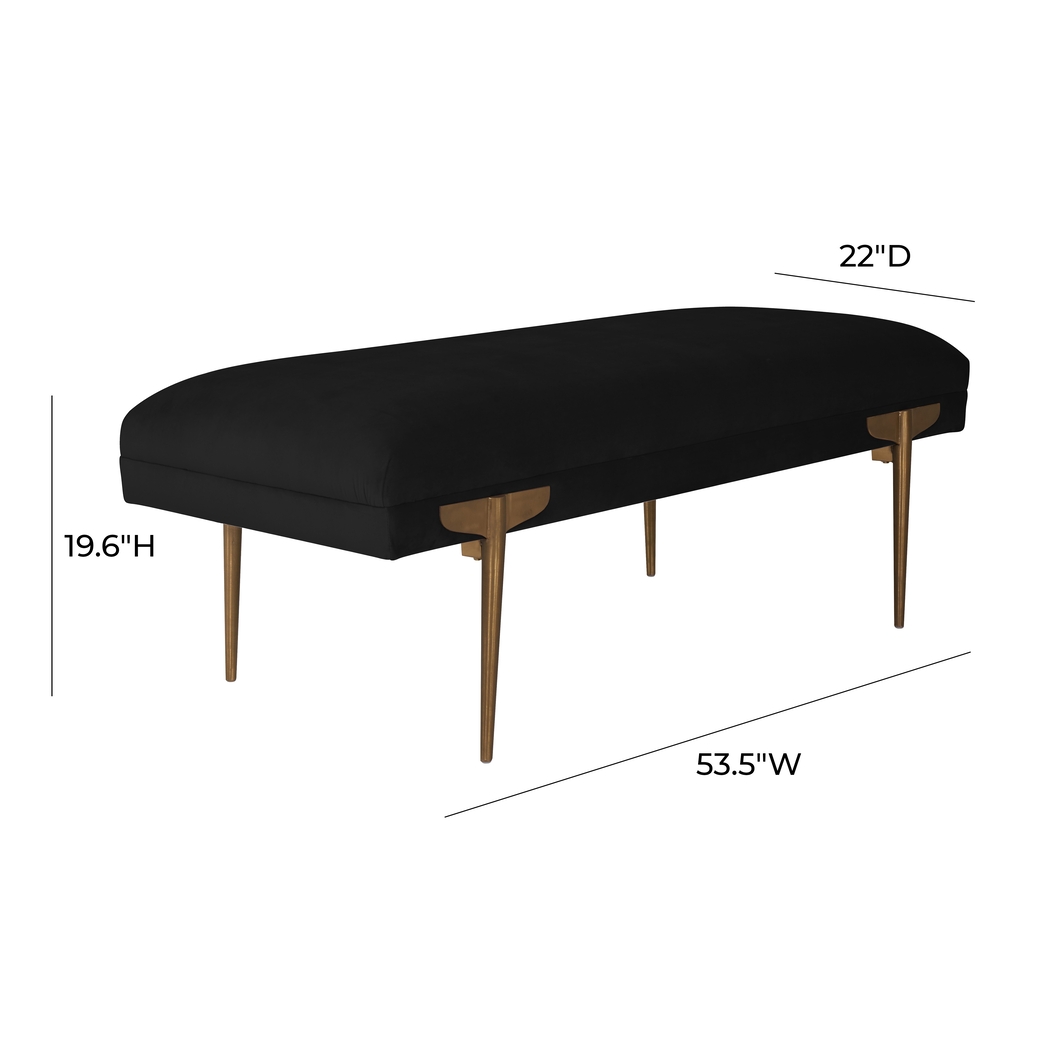 Taresa Black Bench - Thumbnail - Image 5
