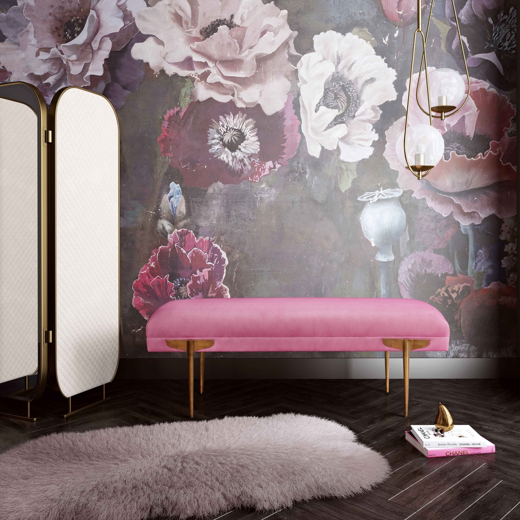 Taresa Pink Bench - Thumbnail - Image 4