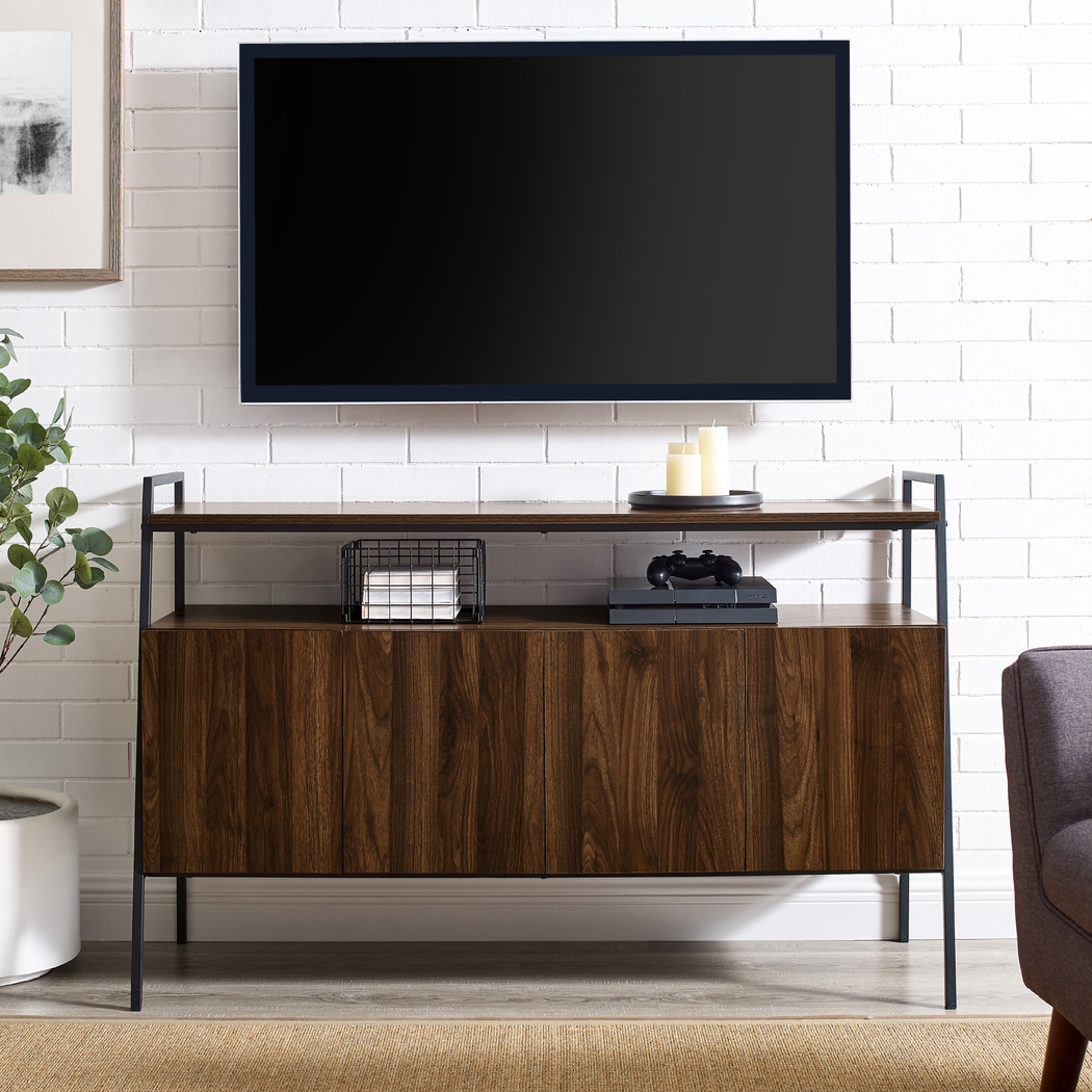 Tareyton Walnut 52 In. Console - Thumbnail - Image 4