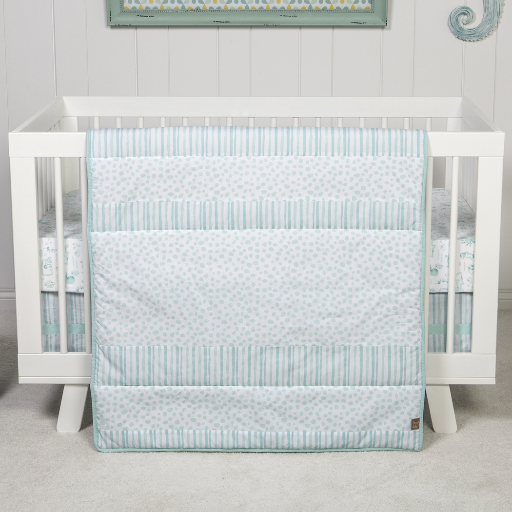 Tarian Aqua 3 Pc Baby Bedding Set - Thumbnail - Image 1