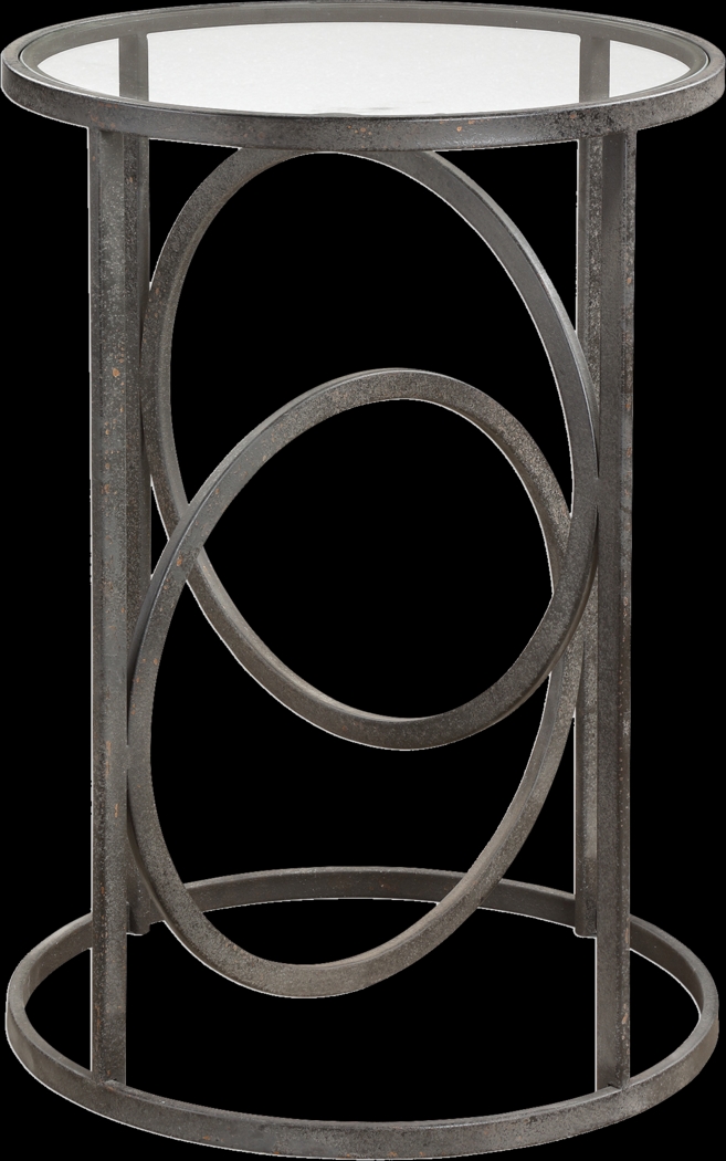 Tarklin Black Accent Table - Thumbnail - Image 1