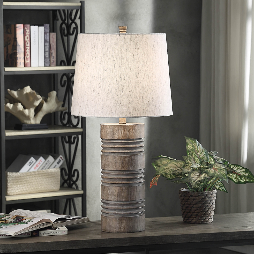 Tarnow Farm Brown Lamp - Thumbnail - Image 5