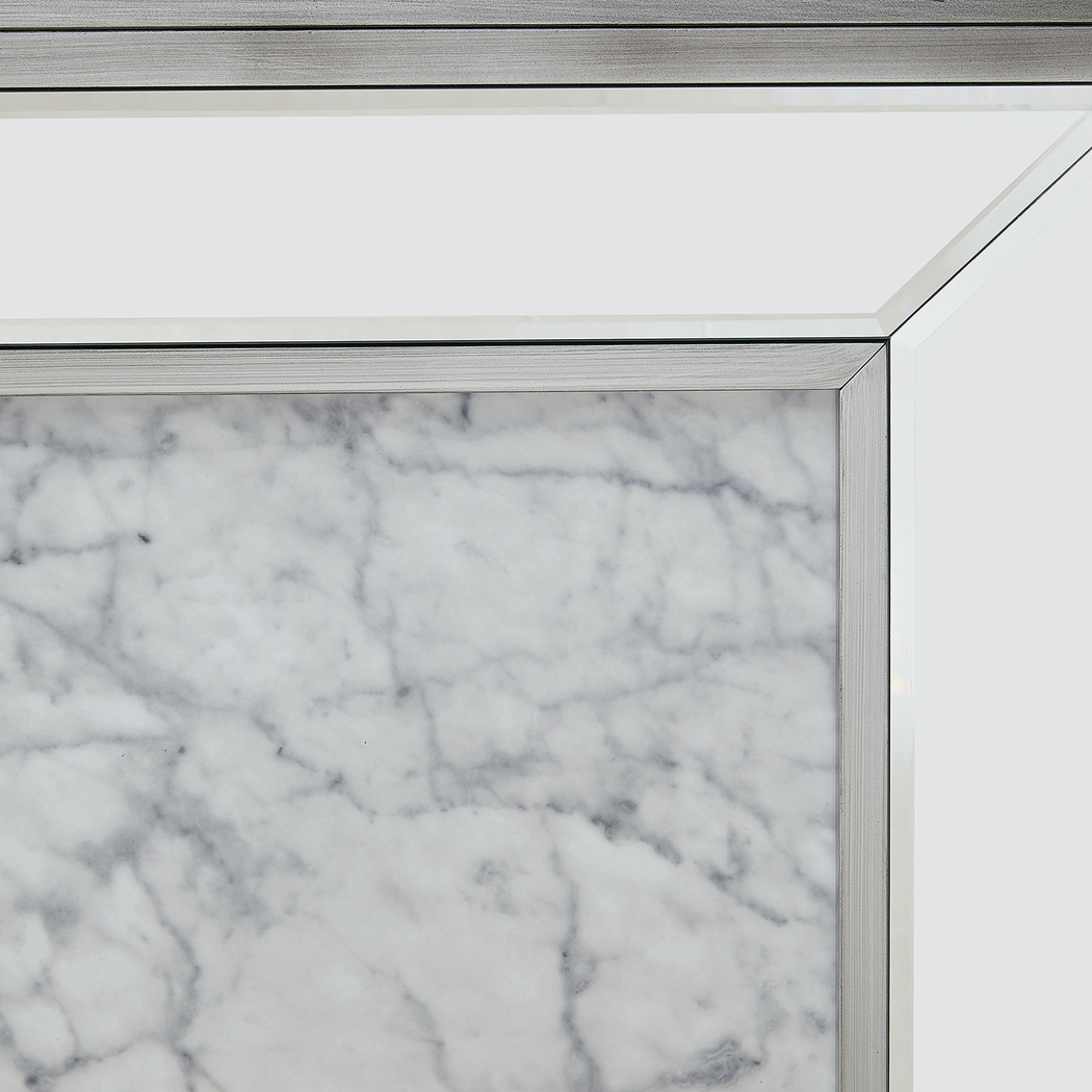 Tarryhollow IV Silver 44 in. Console With Touch Panel Electric Fireplace - Thumbnail - Image 3