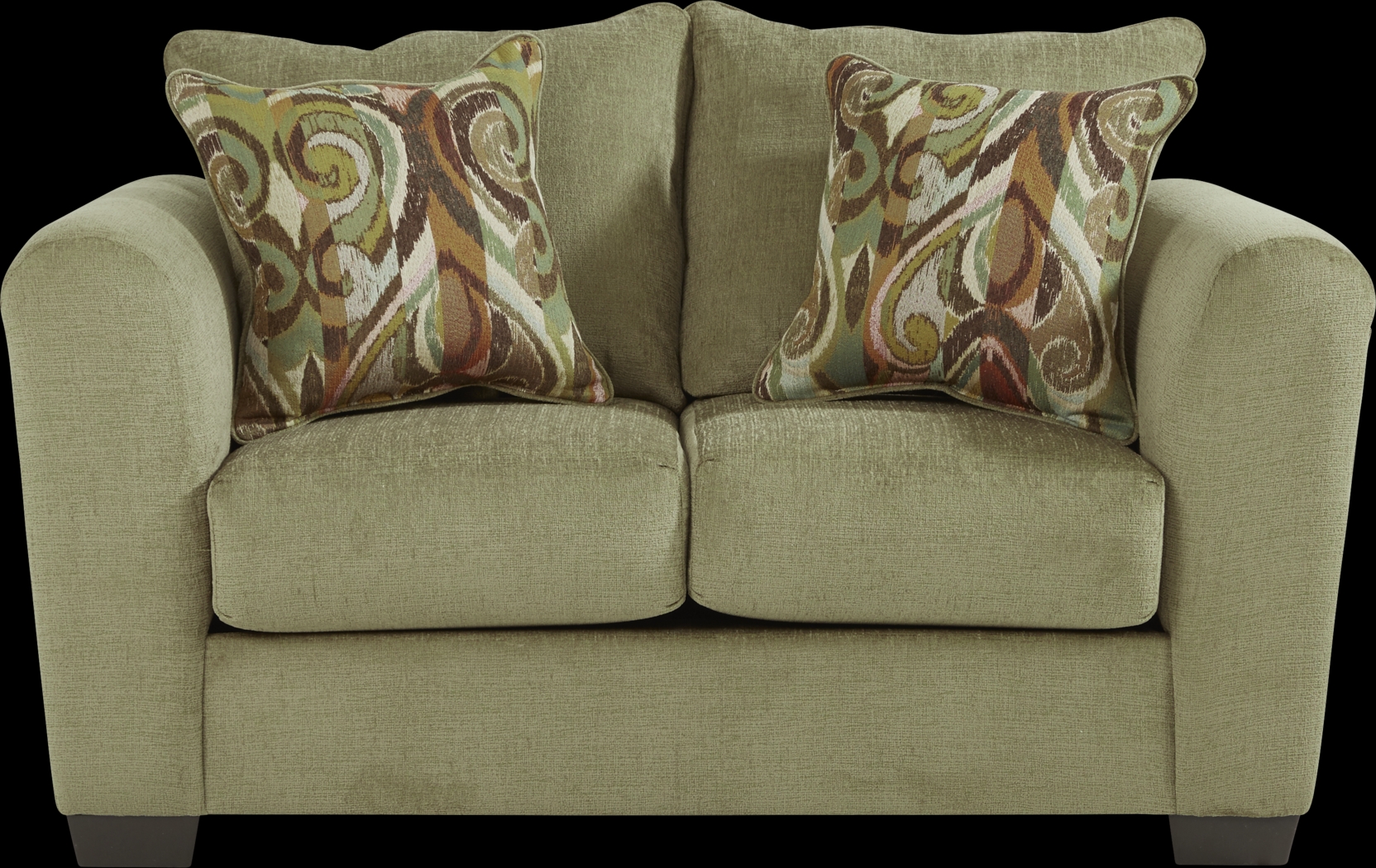 Tarrytown Green Loveseat - Thumbnail - Image 1