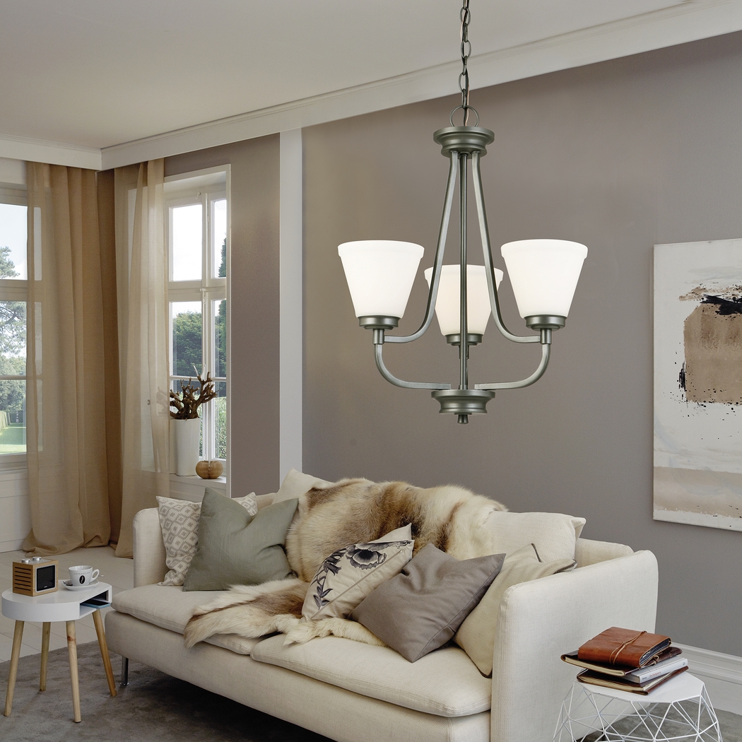 Tartan Way Gray Chandelier - Thumbnail - Image 2
