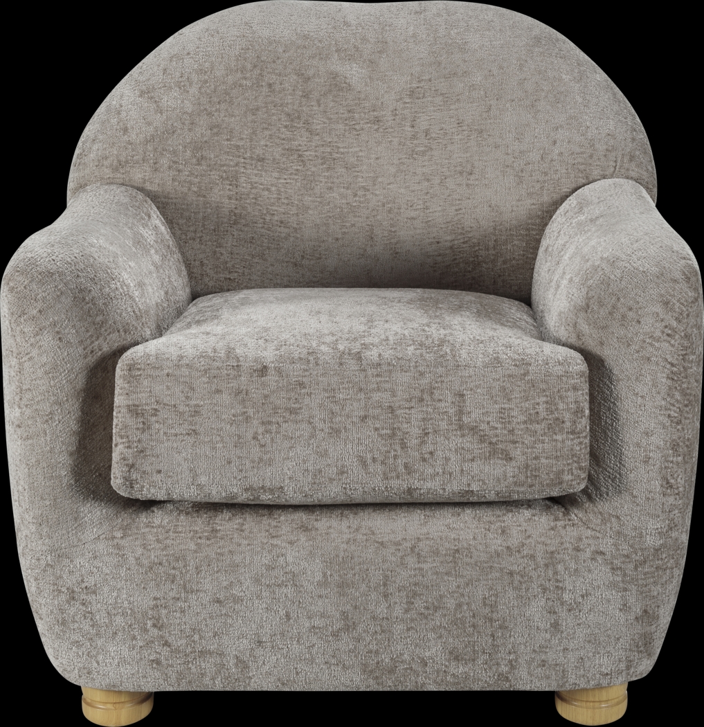 Tasagi Light Gray Accent Chair - Thumbnail - Image 2
