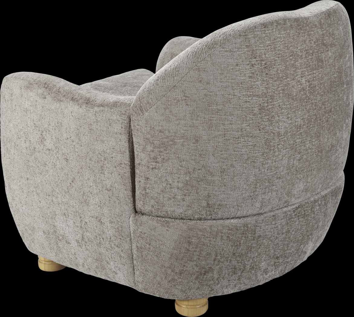Tasagi Light Gray Accent Chair - Thumbnail - Image 5