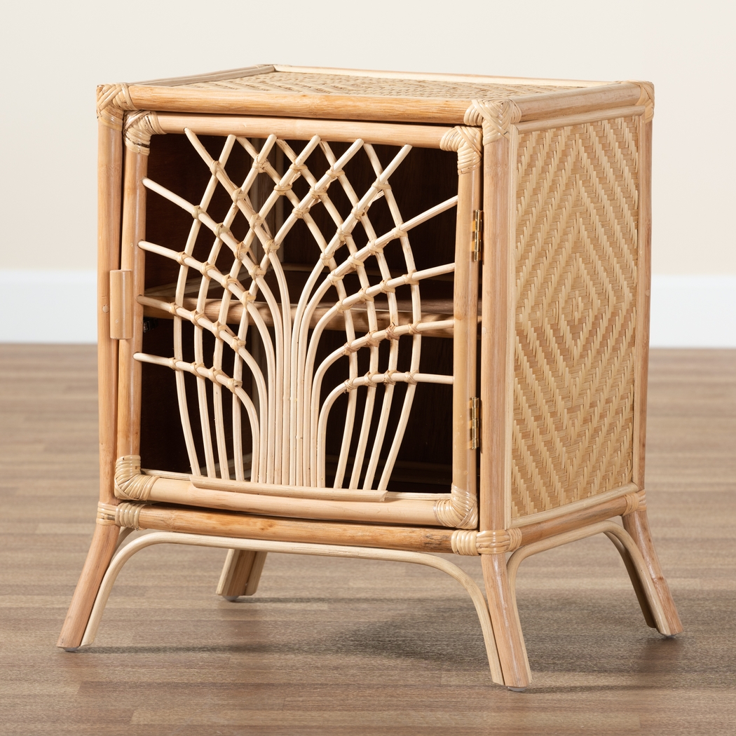 Tashota Natural Nightstand - Thumbnail - Image 9