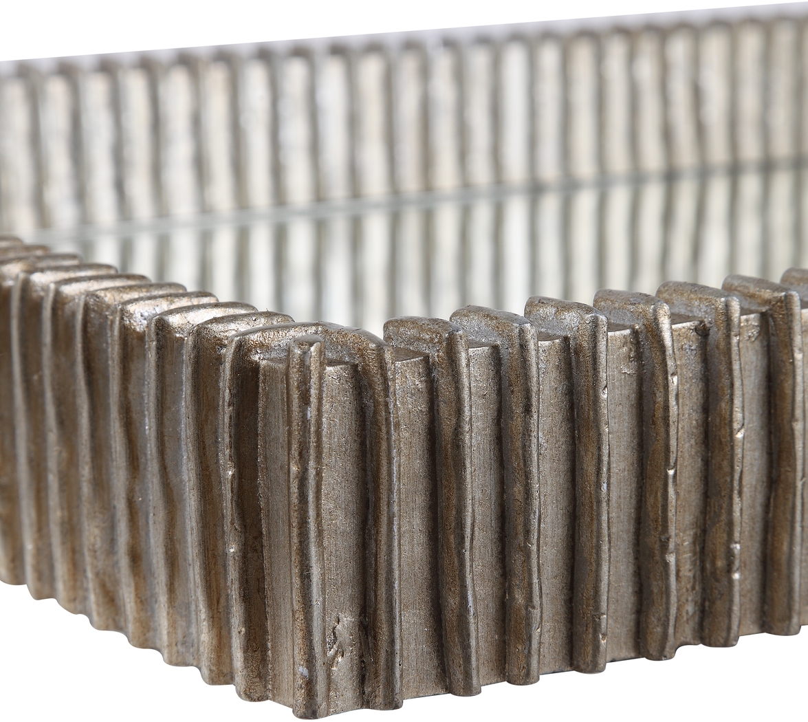 Taskin Silver Decor Tray - Thumbnail - Image 3