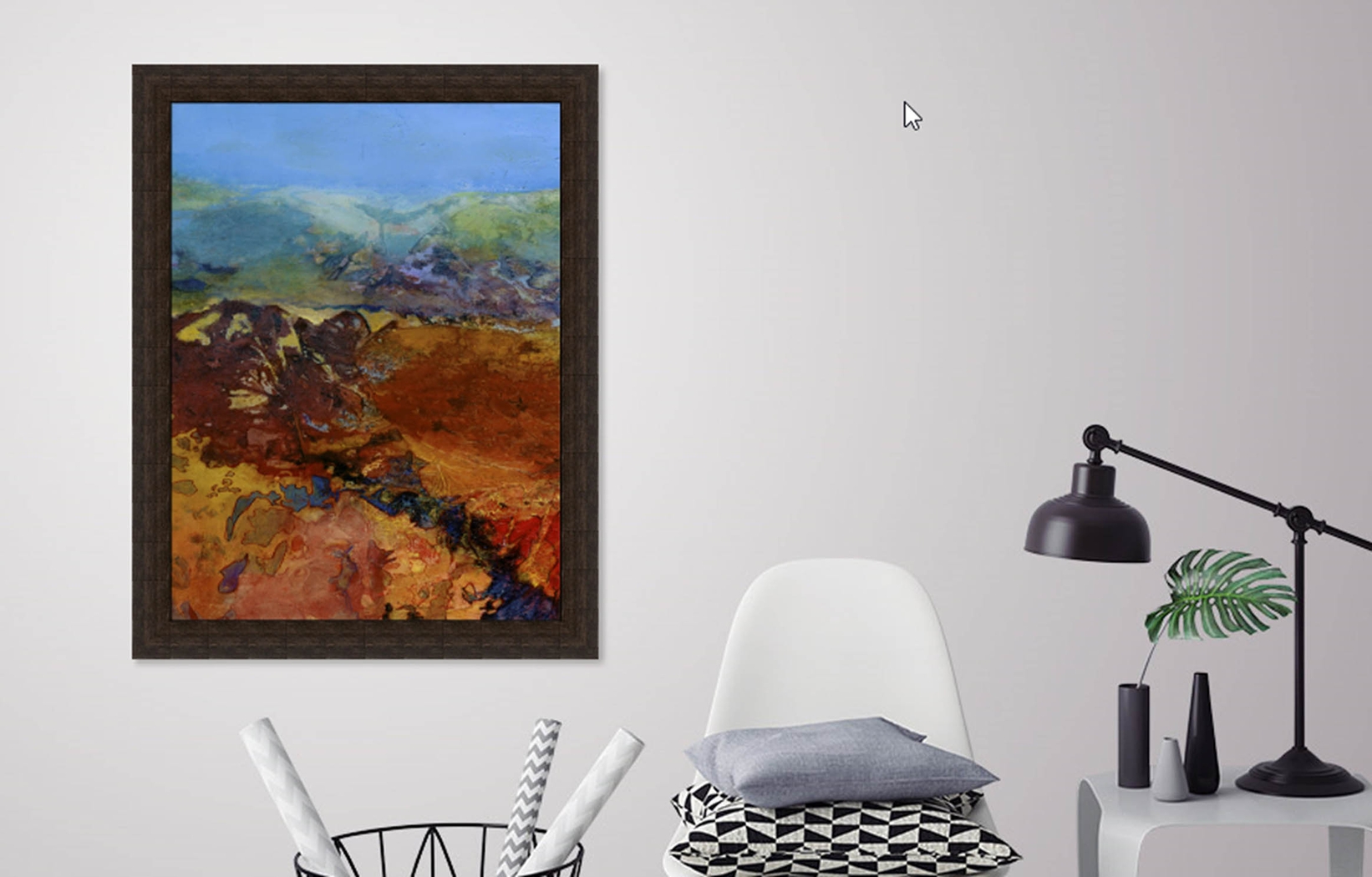 Tasman I Blue Artwork - Thumbnail - Image 2