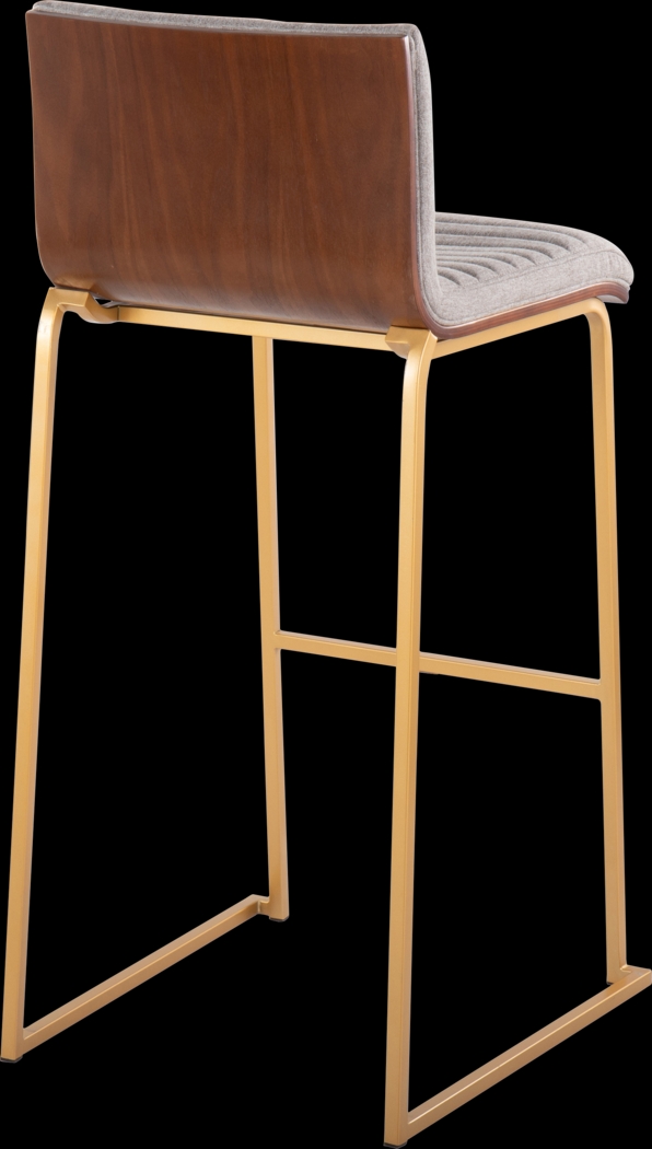 Tatesbrook I Gray Barstool, Set of 2 - Thumbnail - Image 3